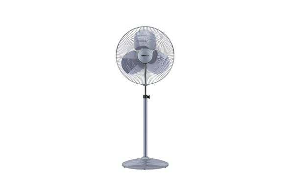 Havells Windstorm Ultra Pedestal Fan 500mm Grey | WideVolt Motor with All Metal Body