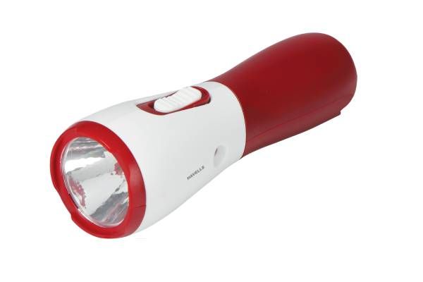 Havells LTS Pathfinder Rechargeable LED Torch 0.5W with 500mAh Battery and Strong Dim Modes