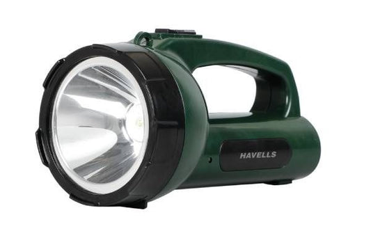 Havells LTS Beemer NXT Rechargeable LED Torch 5W with 4000mAh Battery and Long Range Light