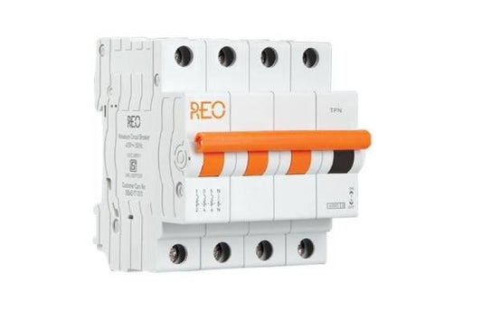 Havells TPN C Curve MCB 32A Triple Pole with Neutral DHMXCTNZ032 | 6kA Overload & Short Circuit Protection
