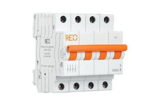 Havells FP C Curve MCB 40A Four Pole DHMXCFPZ040 | 6kA Overload & Short Circuit Protection