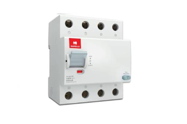 Havells Higher Rating RCCB FP 100mA 100A DHRMCMFF100100 | Four Pole Leakage Current Protection