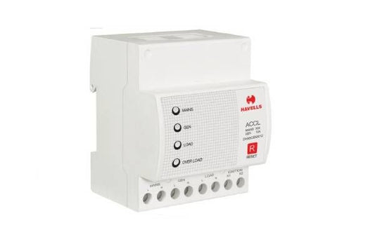Havells SPN ACCL 2400W DHABOSN3012 | Automatic Mains to Generator Load Transfer Switch