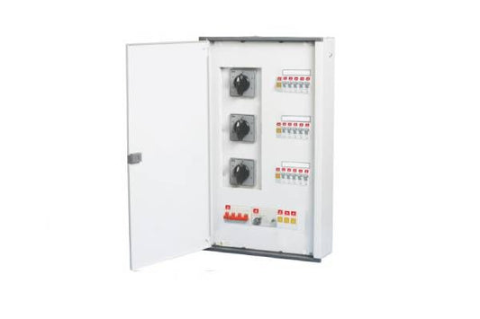 Havells Phase Selector Vertical DB 6 Way 63A DHDSNVDRZ06063 | Manual Distribution Board Regal Grey
