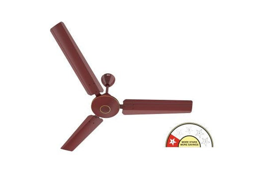 Havells Reo Utsav Ceiling Fan 900mm Brown | Copper Motor with High Air Delivery