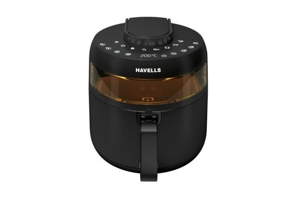 Havells Prolife Crystal Air Fryer GHCAFSDK150 1500W | 5L Digital Air Fryer with 8 Preset Options