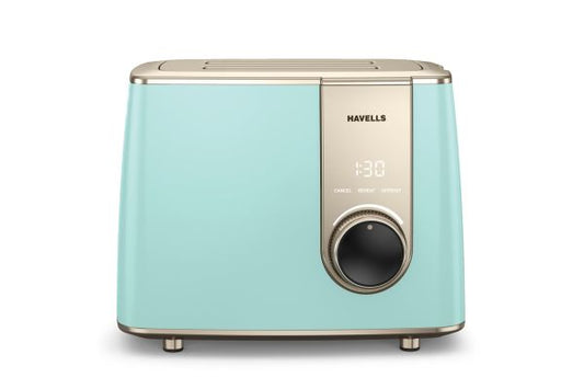 Havells Craft 2 Slice Pop Up Toaster GHCPTFRB085 850W | Reheat & Defrost with Custom Browning