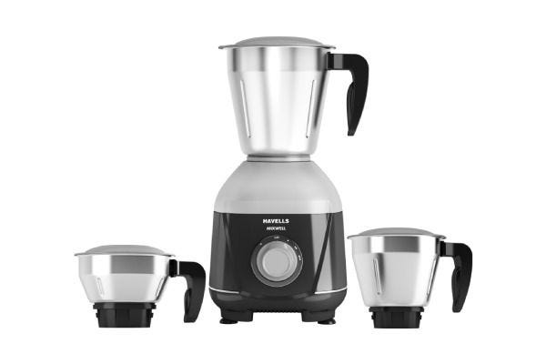 Havells Mixwell N Mixer Grinder GHFMGCIE050 500W | 3 Jar Mixer Grinder with SS304 Blades