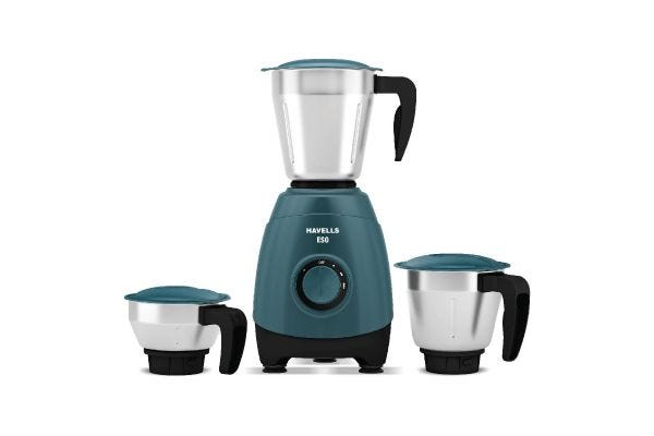 Havells ESO Mixer Grinder GHFMGELG075 750W 3 Jar | 21000 RPM with 304 Stainless Steel Blades