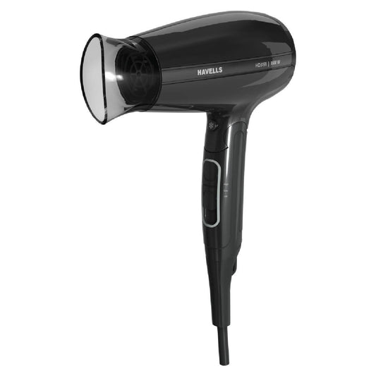 Havells HD3191 Hair Dryer 1600W Black | Fast Drying Foldable Hair Styler