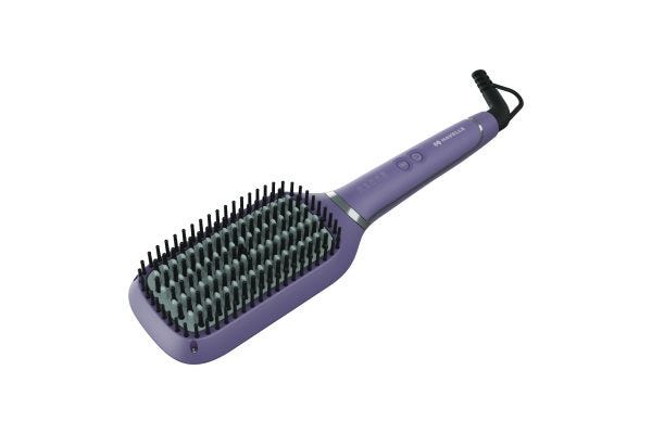 Havells HS4201 Keratin Hair Straightening Brush 60mm x 120mm | Smooth & Shiny Hair Styling