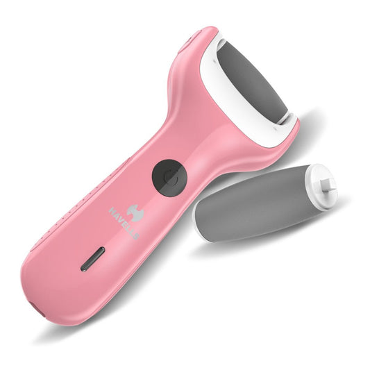 Havells CR4001 Callus Remover Pink | Rechargeable Pedicure Foot Care Device