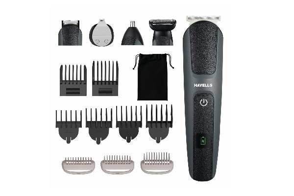 Havells GS8714 15 in 1 Grooming Kit IPX7 | Waterproof Multi Grooming Trimmer Kit
