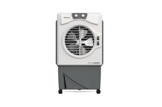 Havells Koolaire Desert Air Cooler GHRACAAE080 80L White Grey | Metal Blades with Honeycomb Pads