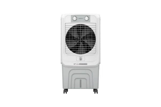 Havells KoolMaster Desert Air Cooler GHRACEUE065 65L White Grey | Dual Flow Technology with Honeycomb Pads