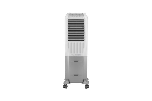 Havells KoolXpress-i Tower Air Cooler GHRACEVE35 35L White Grey | Remote Control with Dual Flow Technology