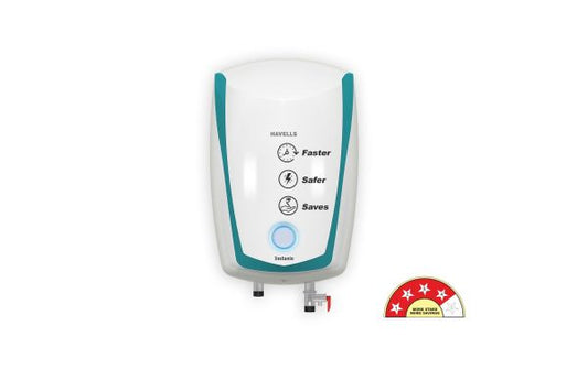 Havells Instanio Storage Water Heater 10L 2000W 4 Star | Fast Heating Vertical Geyser