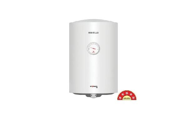 Havells Monza Nu Storage Water Heater 35L 2000W 5 Star | Fast Heating High Pressure Geyser