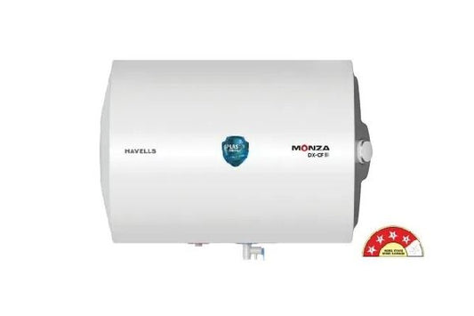 Havells Monza DX CF Storage Water Heater Horizontal 50L 2000W 4 Star | High Capacity Geyser