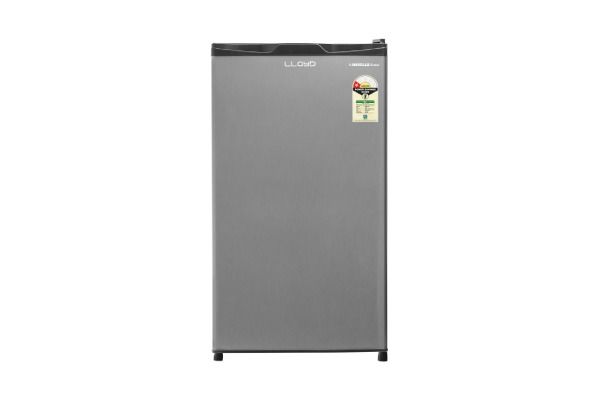Lloyd 92 L Direct Cool Refrigerator 1 Star Grey Metallic | Compact Low Noise Refrigerator with Stabilizer Free Operation