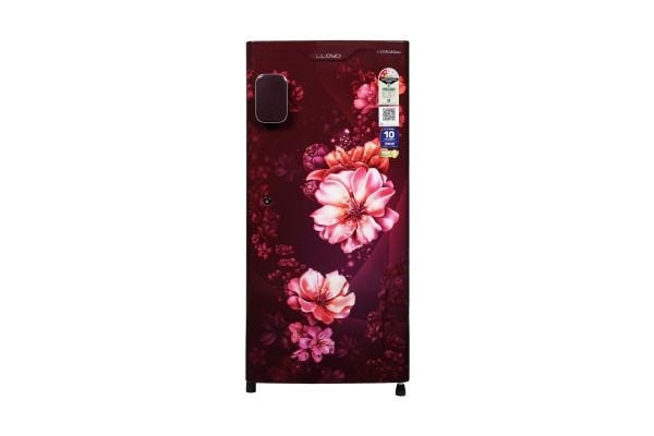 Lloyd 178 L Direct Cool Refrigerator 2 Star Cherry Blossom Wine | ViruzSafe Hygienic Cooling