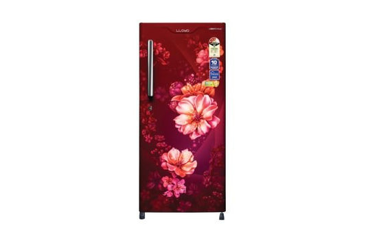 Lloyd 188 L Direct Cool Refrigerator 3 Star Cherry Blossom Wine | Rapid Freeze Cooling