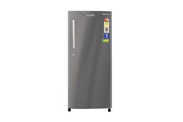Lloyd 188 L Direct Cool Refrigerator 3 Star Graphite Inox | Rapid Freeze Technology