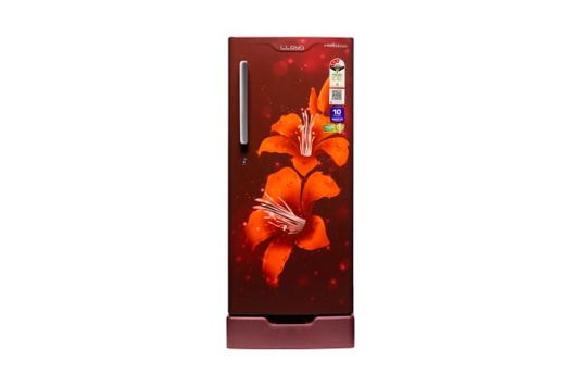 Lloyd 188 L Direct Cool Refrigerator 3 Star Lilly Wine | Rapid Freeze Freshness Cooling
