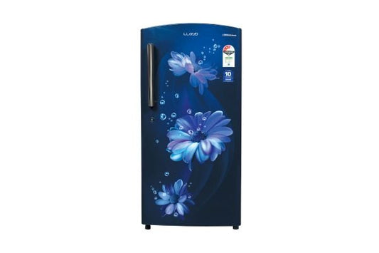 Lloyd 216 L Direct Cool Refrigerator 3 Star Daisy Blue | Rapid Freeze with ViruzSafe Protection