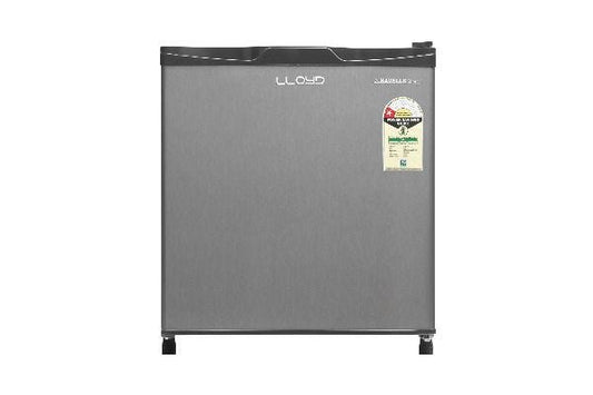 Lloyd 48 L Mini Direct Cool Refrigerator 1 Star Metallic Grey | Compact Low Noise Cooling