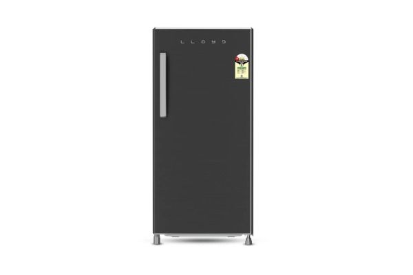 Lloyd Icecool Series 185 L Direct Cool Refrigerator 1 Star Stainless Steel | Copper Freeze Fast Cooling