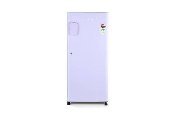 Lloyd 185 L Direct Cool Refrigerator 3 Star Pastel Lavender | Copper Freeze Fast Cooling