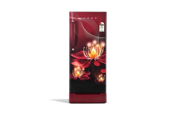 Lloyd Icecool Series 195 L Direct Cool Refrigerator 2 Star Night Petals Wine | Copper Freeze with Cool Switch