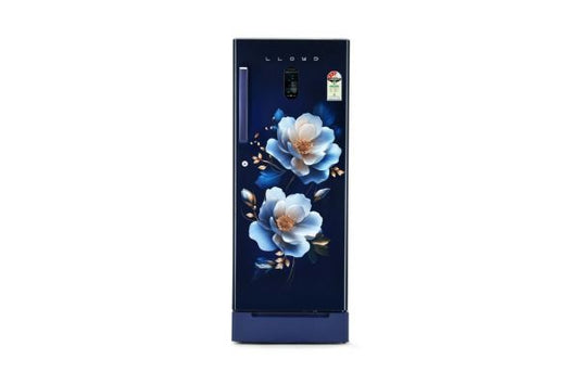 Lloyd Icecool Series 205 L Direct Cool Refrigerator 3 Star Gold Jade Blue | Inverter Cooling with Rapid Freeze