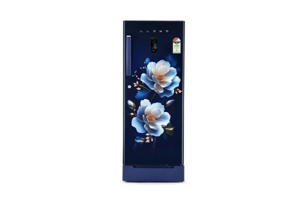 Lloyd Icecool Series 205 L Direct Cool Refrigerator 3 Star Gold Jade Blue | Inverter Cooling with Rapid Freeze
