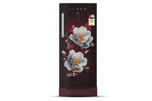 Lloyd Icecool Series 205 L Direct Cool Refrigerator 3 Star Gold Jade Wine | Inverter Cooling with Rapid Freeze