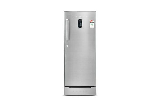 Lloyd Icecool Series 205 L Direct Cool Refrigerator 3 Star Steel Graphite | Inverter Cooling with Rapid Freeze