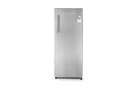 Lloyd Icecool Series 195 L Direct Cool Refrigerator 2 Star Steel Graphite | Copper Freeze with Cool Switch