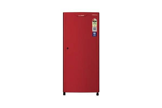 Lloyd Icecool Series 175 L Direct Cool Refrigerator 2 Star Royal Red | Fast Cooling & Flexible Storage