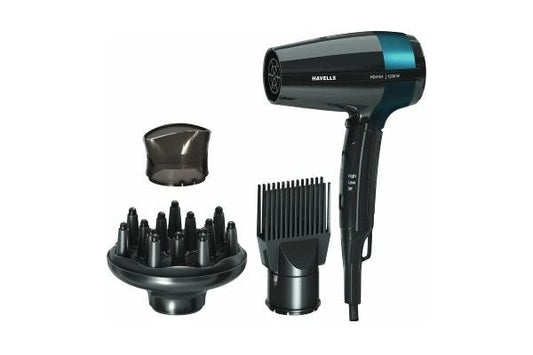 Havells HD4161 3 in 1 Styling Hair Dryer 1200W | Fast Drying with Multi Styling Attachments