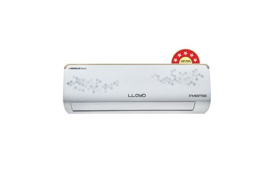 Lloyd Graphic Series Inverter Split AC 1.5 Ton 5 Star | Smart 4 Way Swing with Turbo Cooling