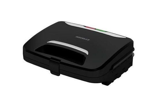 Havells Hexo Big Fill Sandwich Maker GHCSTETK090 900W | Non-Stick Big Fill Plates with Cool Touch Handle