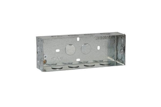 Havells 8M H GI Box with 6 Clamp ACTCMIIH08 | Rust Resistant Horizontal Modular Switch Box