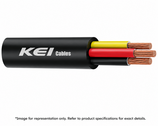 KEI 1.00 sq.mm 24 Core ZHFR / HFFR Flexible Copper Cable 1100V (100 Mtrs)
