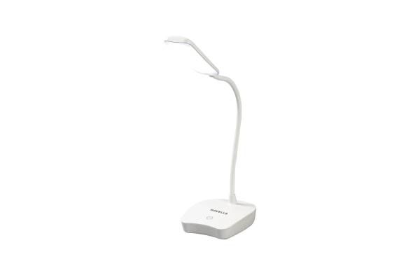 Havells Lucento Rechargeable LED Table Lamp 4.5W with Touch Sensor and Flexible Gooseneck