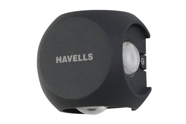 Havells LED Brillante Wallwasher Round 4H 8W 3000K | Outdoor Architectural Wall Light