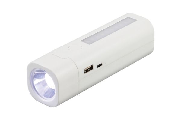 Havells LTS Orbital 2-in-1 Rechargeable Torch 4W with Type-C Charging and Power Bank