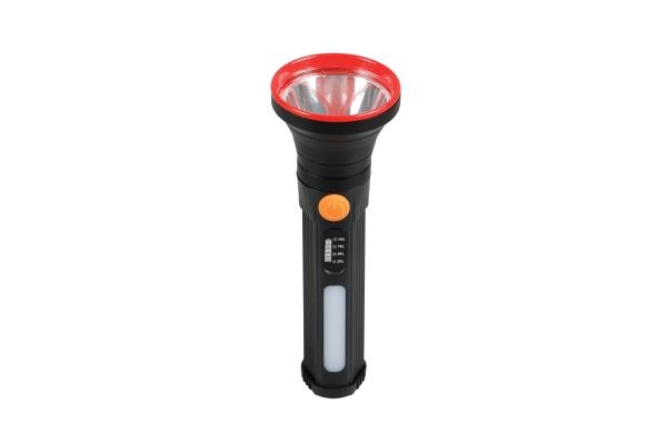 Havells LTS Metallique Metal Rechargeable LED Torch 3W with Aluminium Body and Type-C Charging