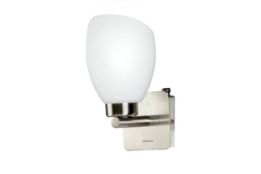 Havells Floretine WL 1LS B22 SS Wall Light White | Decorative Hospitality Lighting