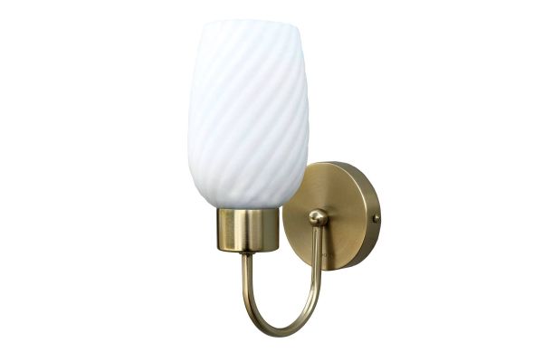Havells Gobleto Wall Light E27 Gold | Decorative Hospitality Wall Light